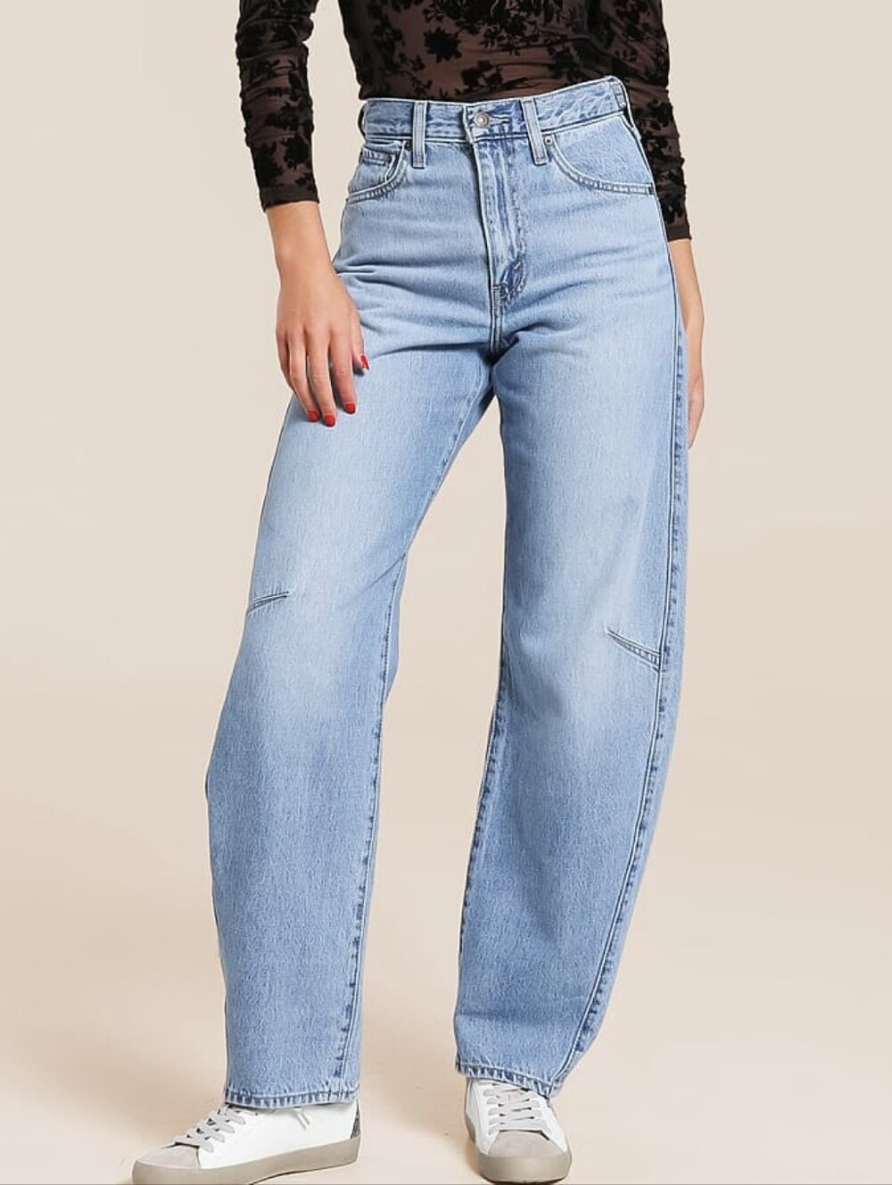 New Levi's Cinch Barrel Let Love In Size 28 NWOT